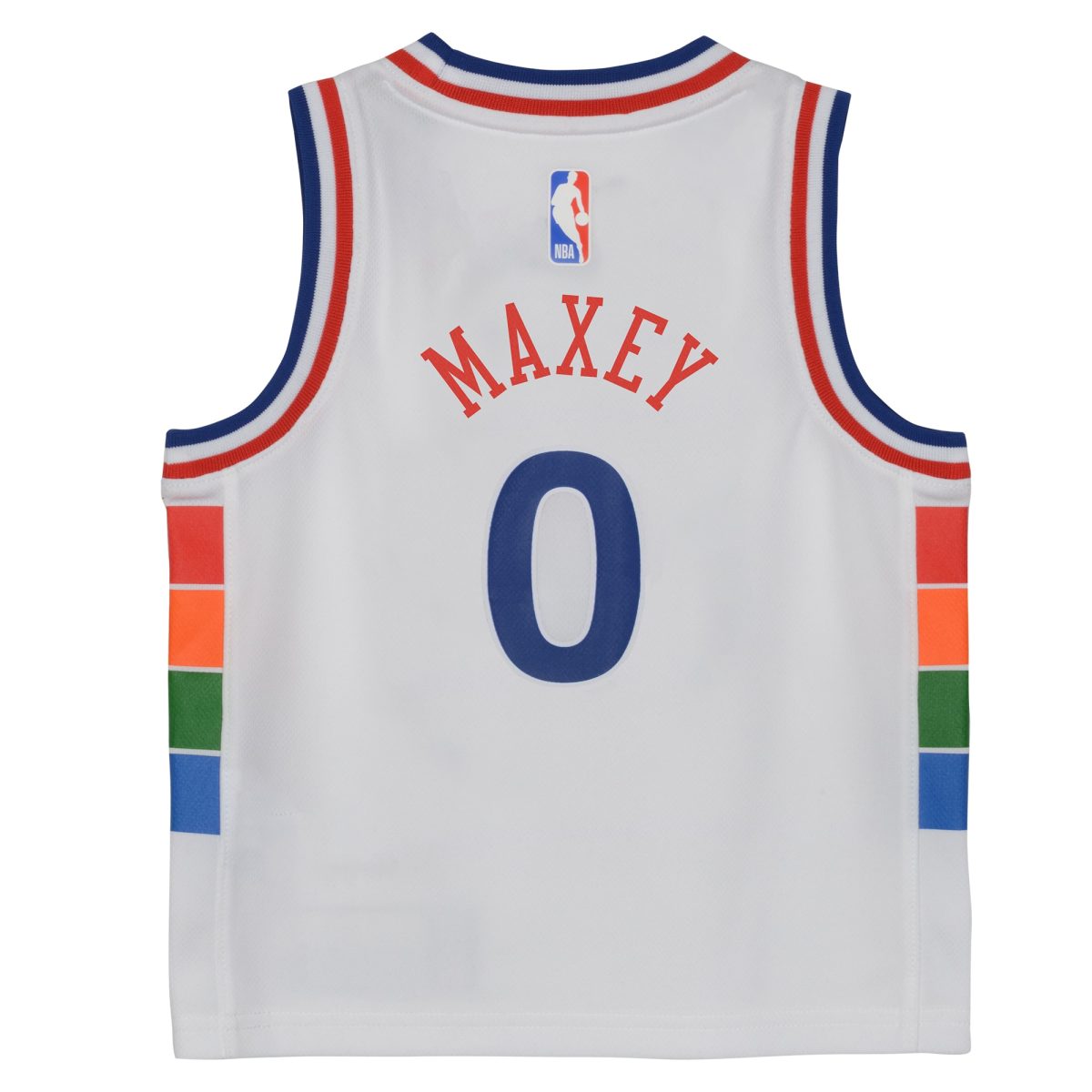 NBA toddler philadelphia 76ers tyrese maxey nike white 202425 swingman player jersey – city edition Collection - Official Jerseys & Hats | NBA Store