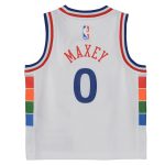 NBA toddler philadelphia 76ers tyrese maxey nike white 202425 swingman player jersey – city edition Collection - Official Jerseys & Hats | NBA Store