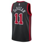NBA unisex chicago bulls demar derozan nike black 202324 swingman jersey – city edition Collection - Official Jerseys & Hats | NBA Store