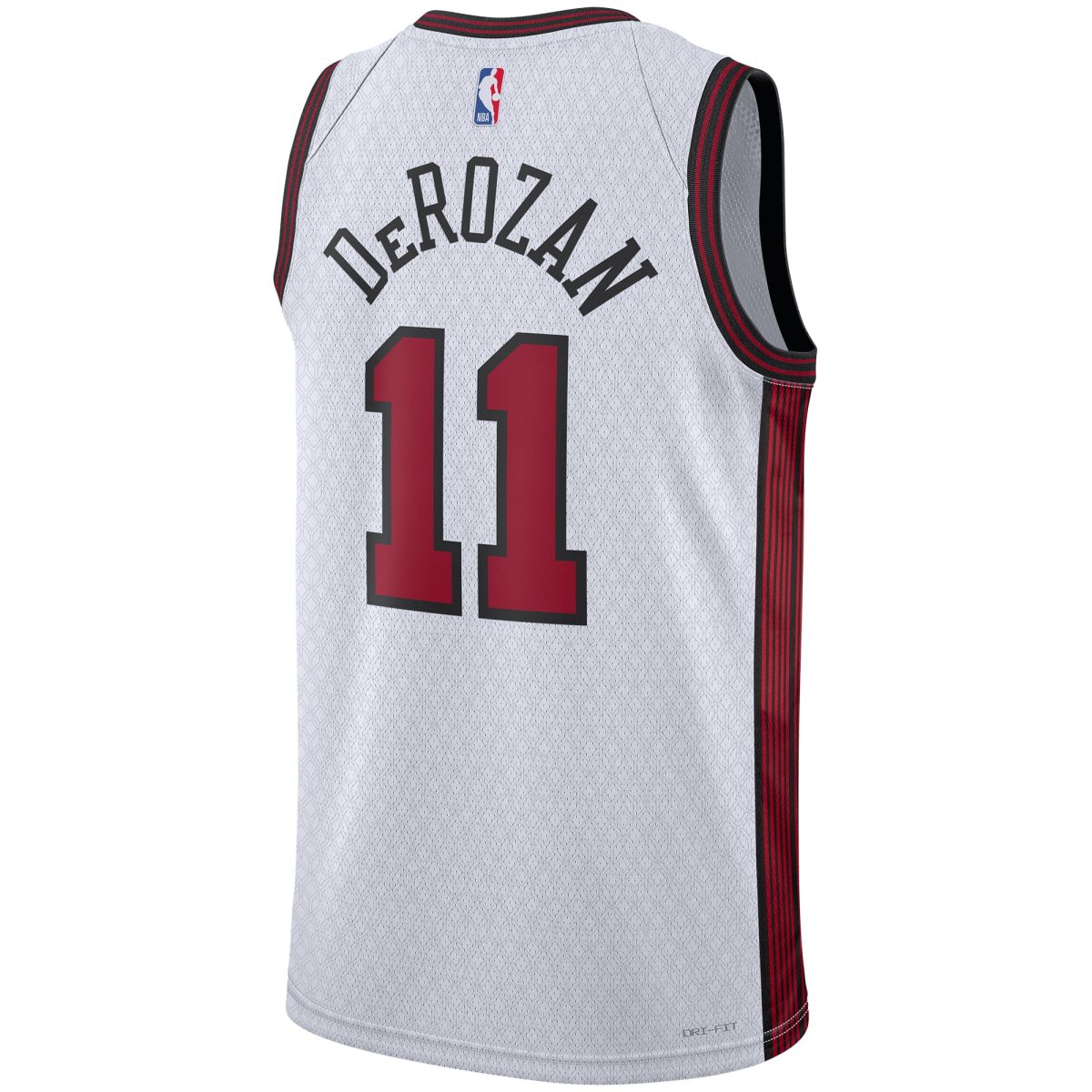 NBA unisex chicago bulls demar derozan nike white 202223 swingman jersey – city edition Collection - Official Jerseys & Hats | NBA Store