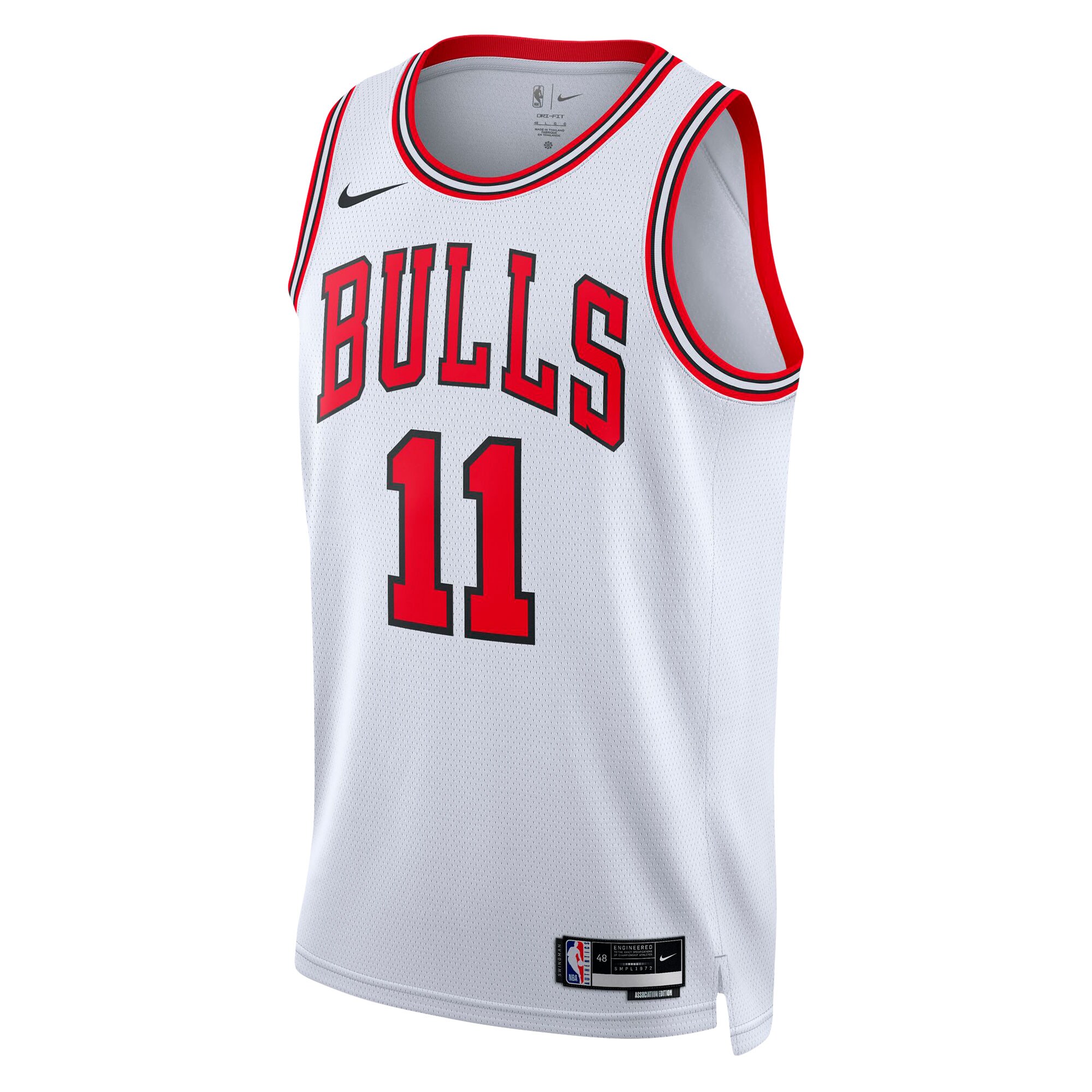 NBA unisex chicago bulls demar derozan nike white 202223 swingman player jersey – association edition Collection - Official Jerseys & Hats | NBA Store