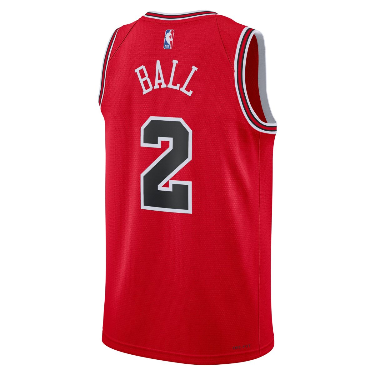 NBA unisex chicago bulls lonzo ball nike red swingman jersey – icon edition Collection - Official Jerseys & Hats | NBA Store