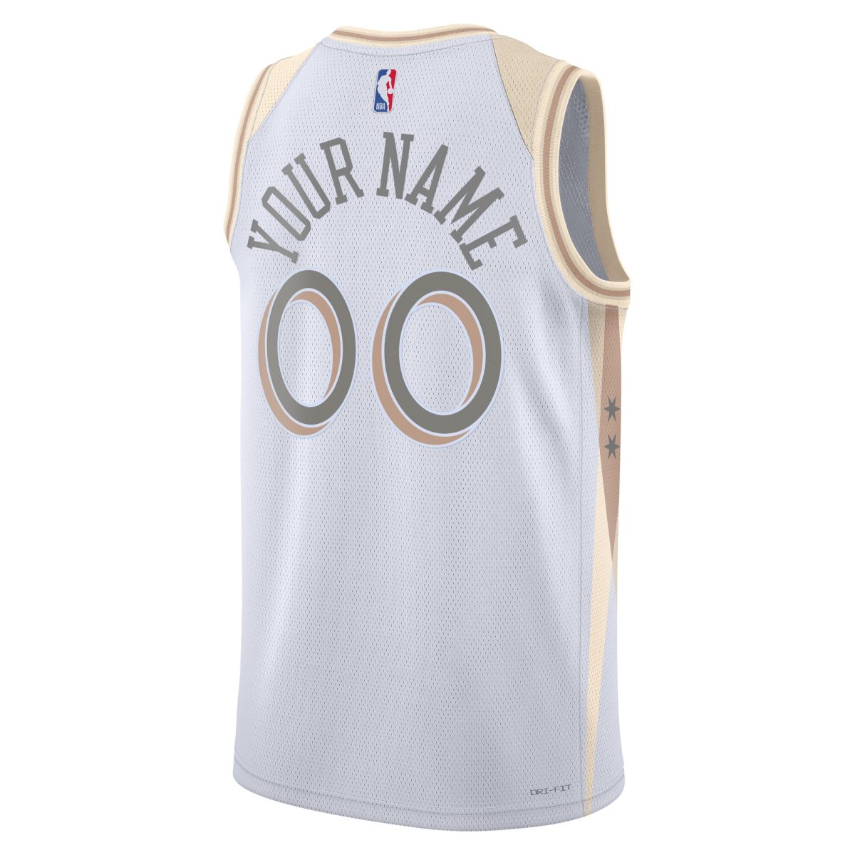 NBA unisex chicago bulls nike white 202425 custom swingman jersey – city edition Collection - Official Jerseys & Hats | NBA Store