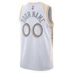 NBA unisex chicago bulls nike white 202425 custom swingman jersey – city edition Collection - Official Jerseys & Hats | NBA Store