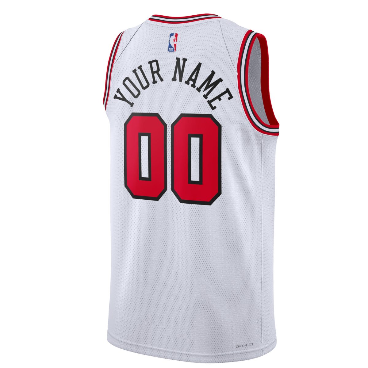 NBA unisex chicago bulls nike white swingman custom jersey – association edition Collection - Official Jerseys & Hats | NBA Store