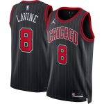 NBA unisex chicago bulls zach lavine jordan brand black swingman jersey – statement edition Collection - Official Jerseys & Hats | NBA Store
