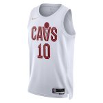 NBA unisex cleveland cavaliers darius garland nike white swingman jersey – association edition Collection - Official Jerseys & Hats | NBA Store