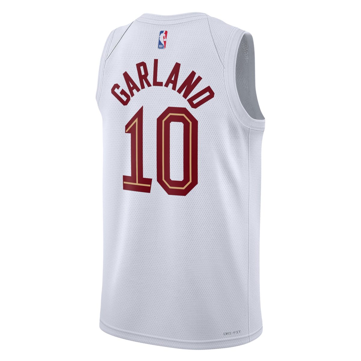 NBA unisex cleveland cavaliers darius garland nike white swingman jersey – association edition Collection - Official Jerseys & Hats | NBA Store