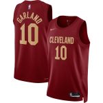 NBA unisex cleveland cavaliers darius garland nike wine swingman jersey – icon edition Collection - Official Jerseys & Hats | NBA Store