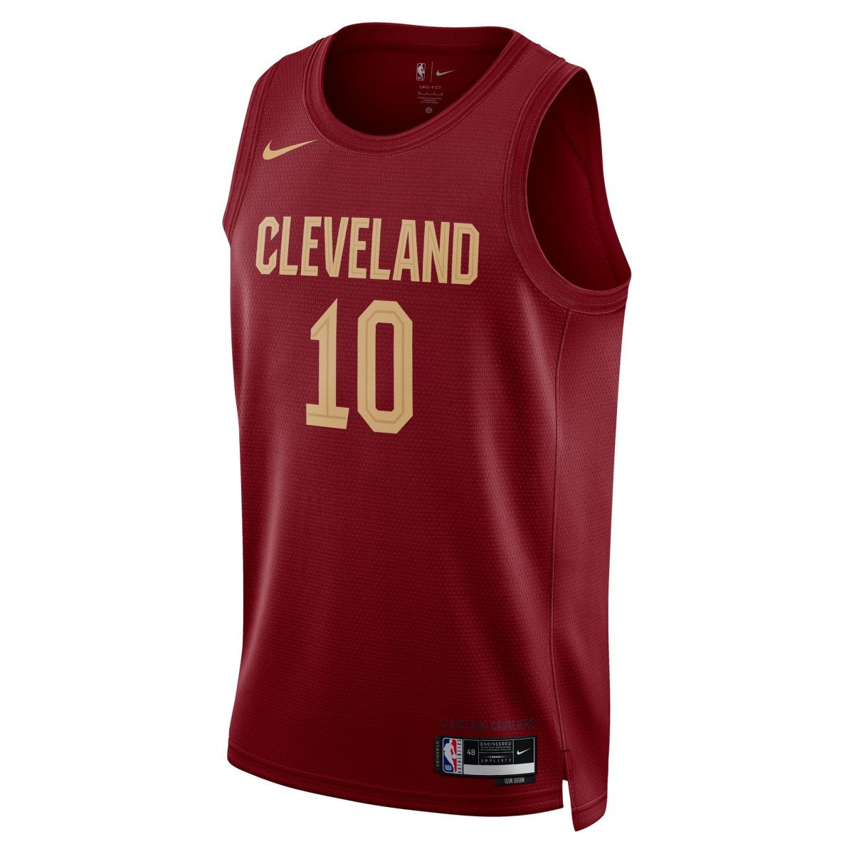NBA unisex cleveland cavaliers darius garland nike wine swingman jersey – icon edition Collection - Official Jerseys & Hats | NBA Store