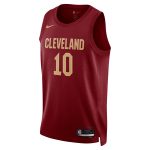 NBA unisex cleveland cavaliers darius garland nike wine swingman jersey – icon edition Collection - Official Jerseys & Hats | NBA Store