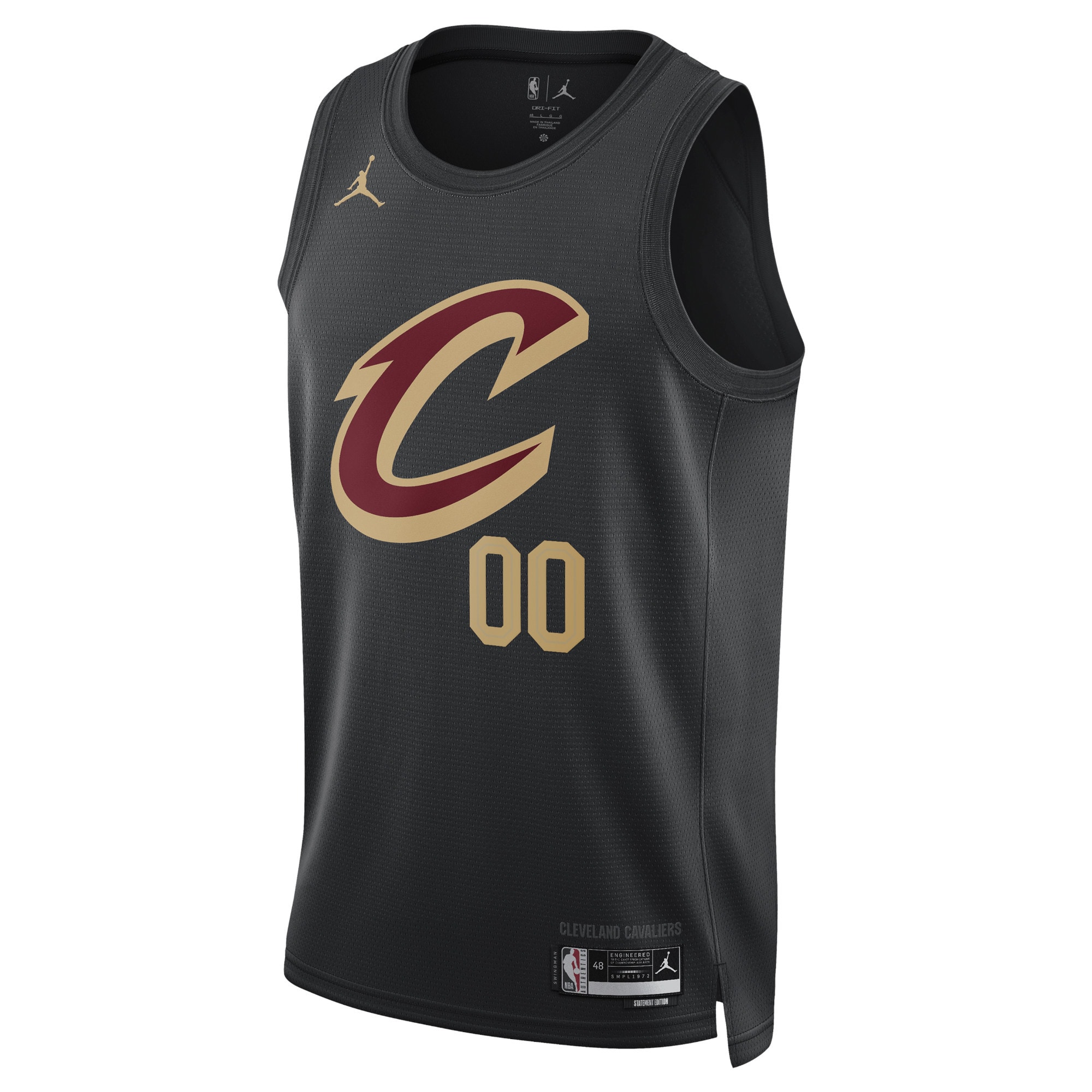 NBA unisex cleveland cavaliers jordan brand black 202223 swingman custom jersey – statement edition Collection - Official Jerseys & Hats | NBA Store