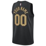 NBA unisex cleveland cavaliers jordan brand black 202223 swingman custom jersey – statement edition Collection - Official Jerseys & Hats | NBA Store