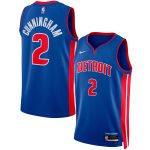 NBA unisex detroit pistons cade cunningham nike blue swingman jersey – icon edition Collection - Official Jerseys & Hats | NBA Store