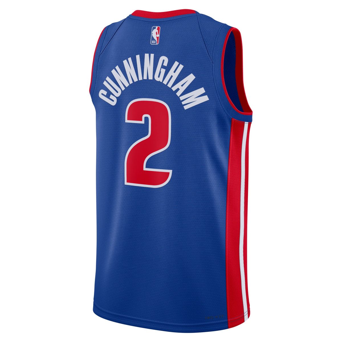 NBA unisex detroit pistons cade cunningham nike blue swingman jersey – icon edition Collection - Official Jerseys & Hats | NBA Store