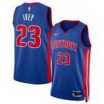 NBA unisex detroit pistons jaden ivey nike blue 2022 nba draft first round pick swingman jersey – icon edition Collection - Official Jerseys & Hats | NBA Store