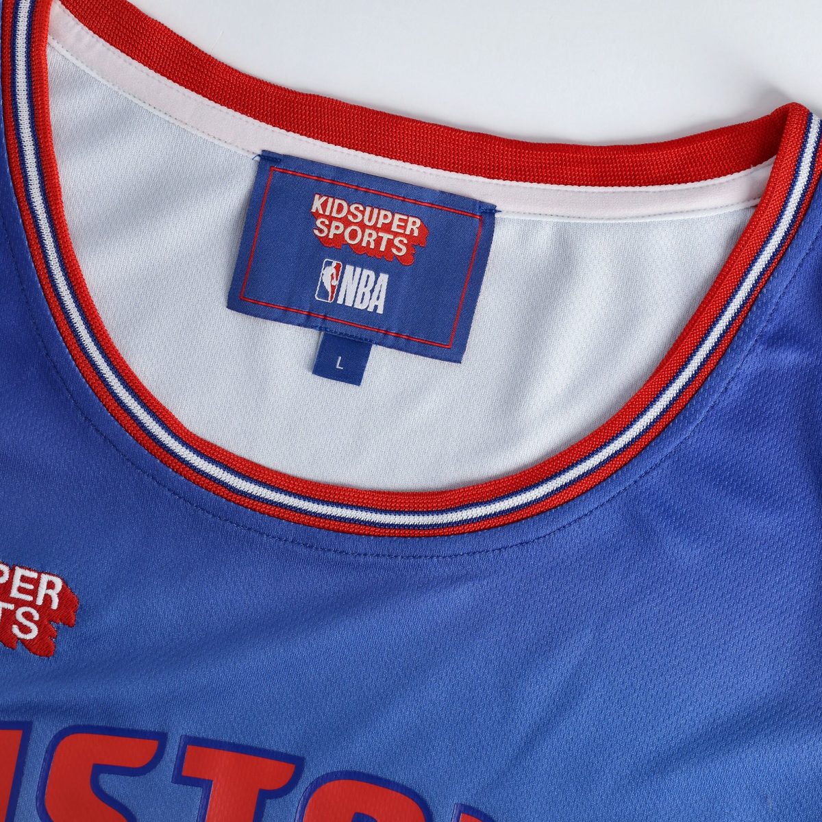 NBA unisex detroit pistons nba amp kidsuper studios by fanatics red hometown jersey Collection - Official Jerseys & Hats | NBA Store