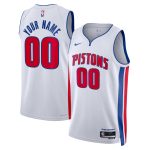 NBA unisex detroit pistons nike white swingman custom jersey – association edition Collection - Official Jerseys & Hats | NBA Store