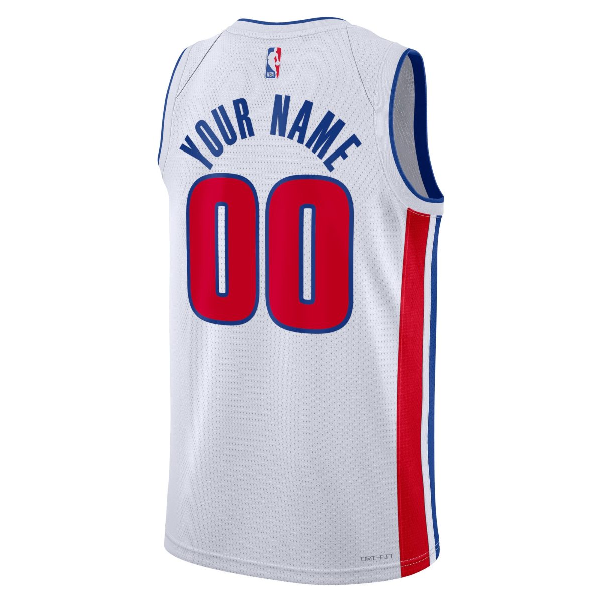 NBA unisex detroit pistons nike white swingman custom jersey – association edition Collection - Official Jerseys & Hats | NBA Store