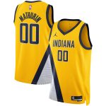 NBA unisex indiana pacers bennedict mathurin jordan brand gold swingman jersey – statement edition Collection - Official Jerseys & Hats | NBA Store