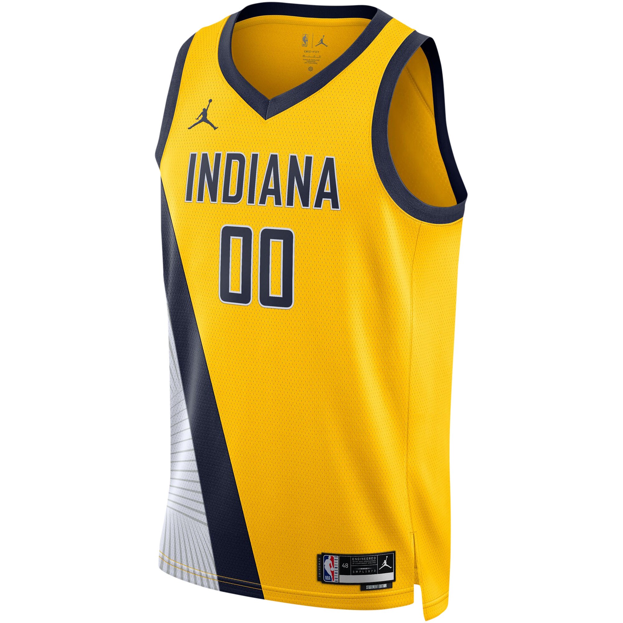 NBA unisex indiana pacers bennedict mathurin jordan brand gold swingman jersey – statement edition Collection - Official Jerseys & Hats | NBA Store