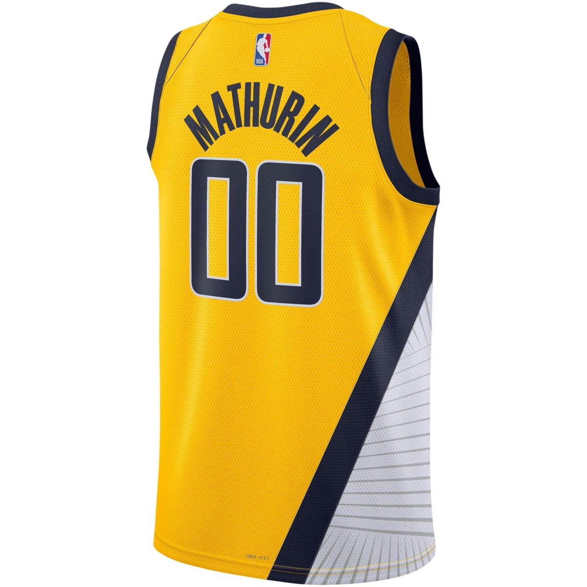 NBA unisex indiana pacers bennedict mathurin jordan brand gold swingman jersey – statement edition Collection - Official Jerseys & Hats | NBA Store