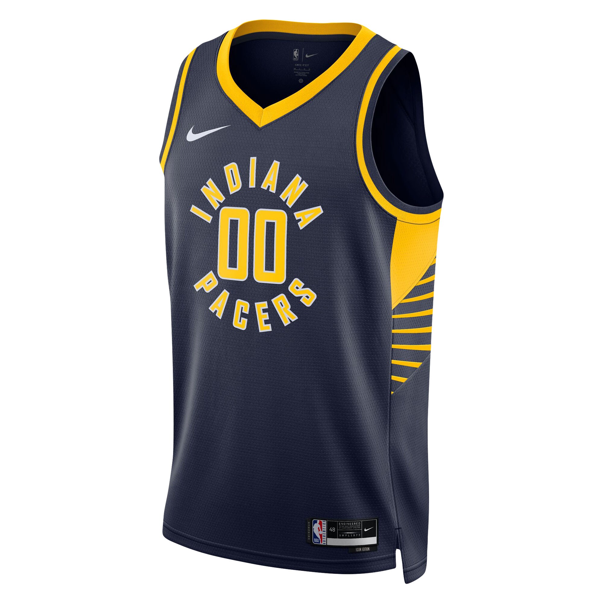 NBA unisex indiana pacers bennedict mathurin nike navy swingman jersey – icon edition Collection - Official Jerseys & Hats | NBA Store