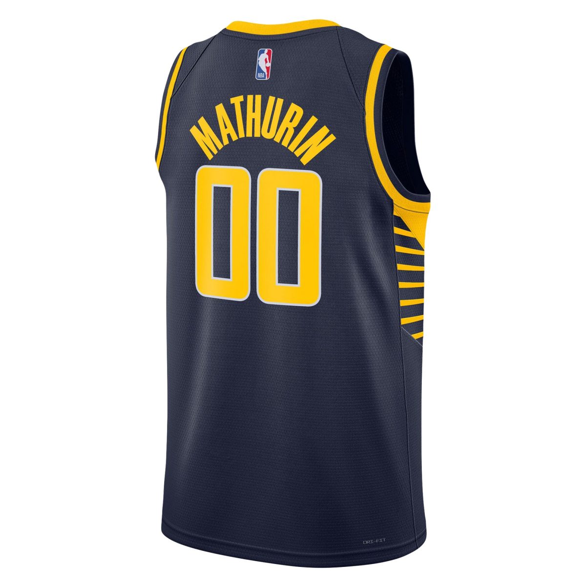 NBA unisex indiana pacers bennedict mathurin nike navy swingman jersey – icon edition Collection - Official Jerseys & Hats | NBA Store