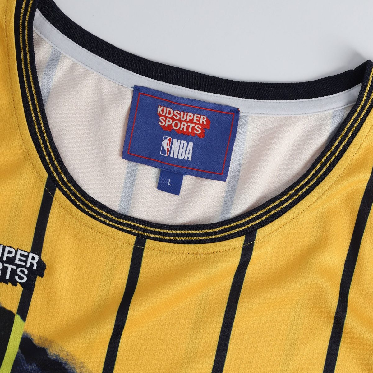 NBA unisex indiana pacers nba amp kidsuper studios by fanatics gold hometown jersey Collection - Official Jerseys & Hats | NBA Store