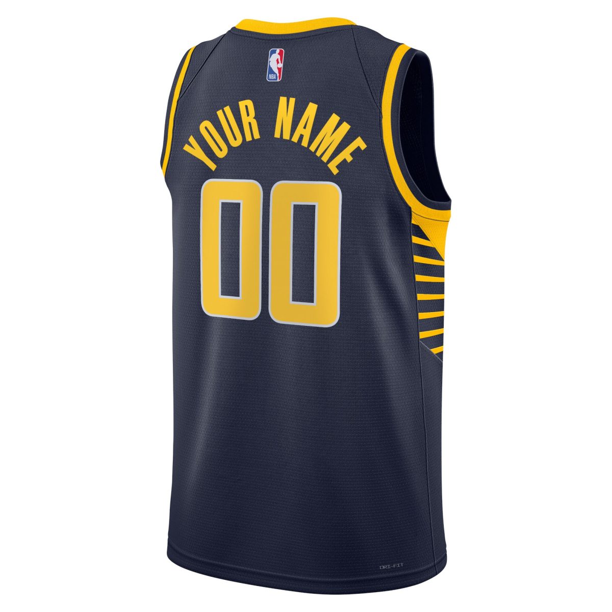 NBA unisex indiana pacers nike navy 202223 swingman custom jersey – icon edition Collection - Official Jerseys & Hats | NBA Store