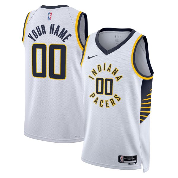 NBA unisex indiana pacers nike white swingman custom jersey – association edition Collection - Official Jerseys & Hats | NBA Store