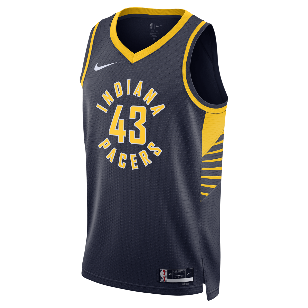 NBA unisex indiana pacers pascal siakam nike navy swingman jersey – icon edition Collection - Official Jerseys & Hats | NBA Store