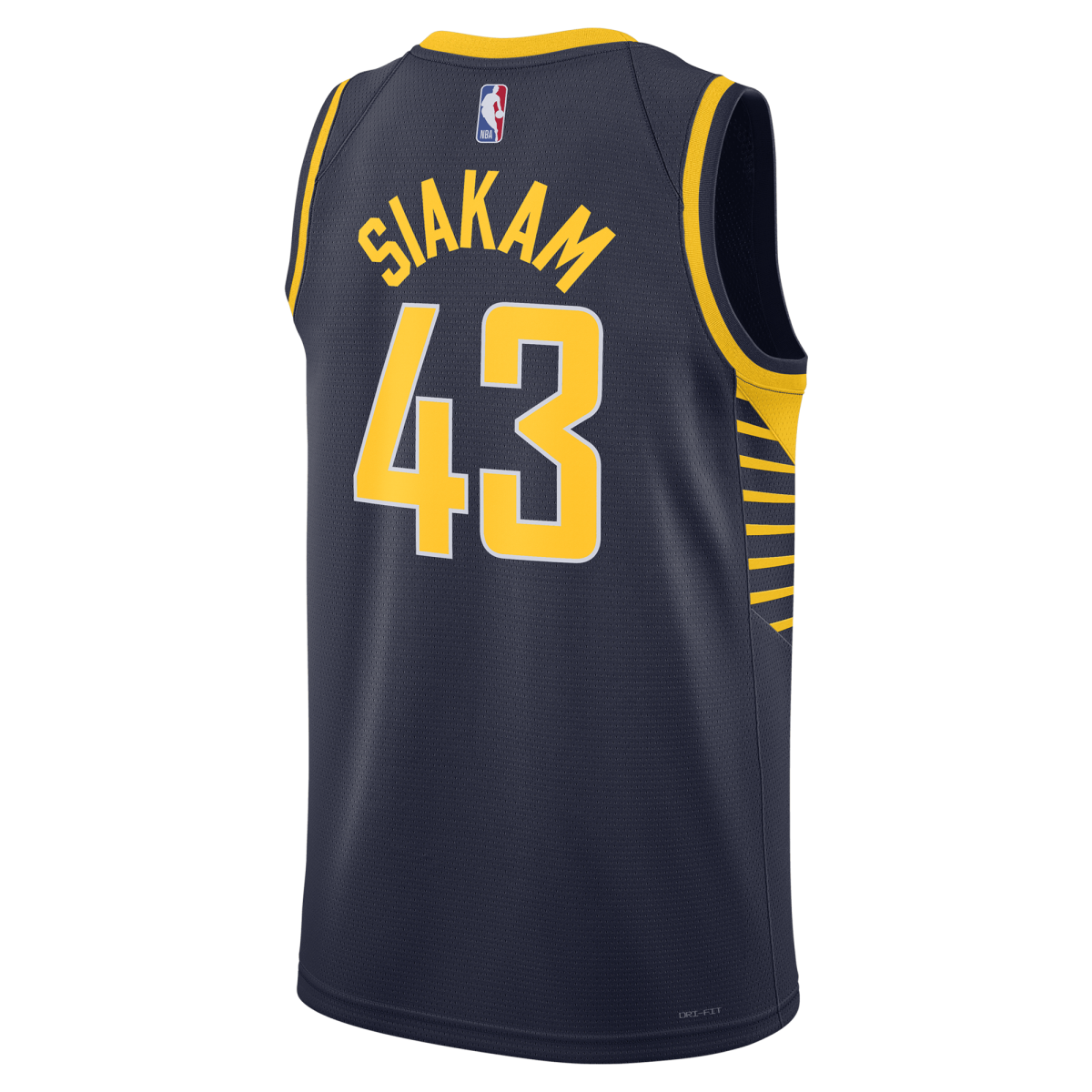 NBA unisex indiana pacers pascal siakam nike navy swingman jersey – icon edition Collection - Official Jerseys & Hats | NBA Store