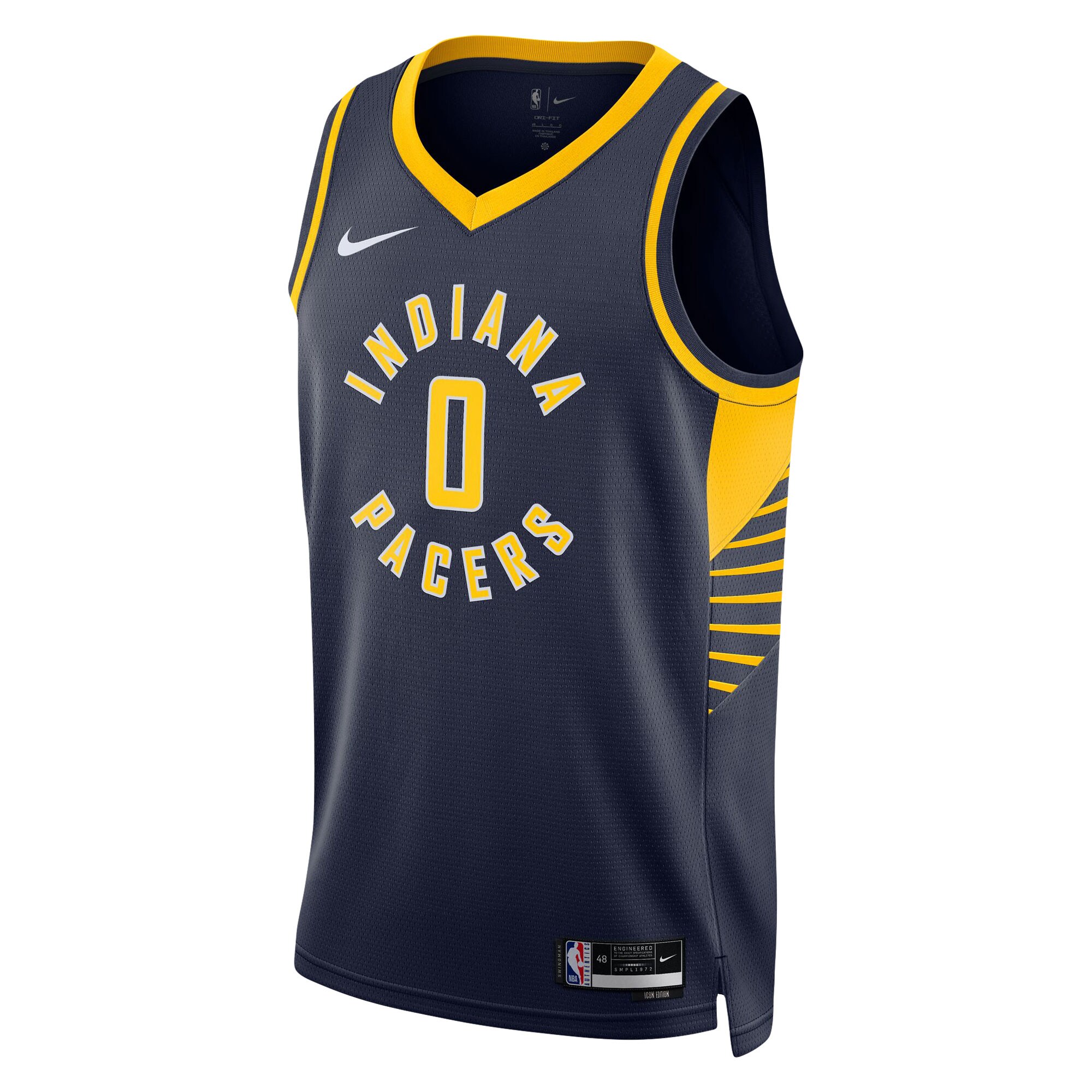 NBA unisex indiana pacers tyrese haliburton nike navy swingman jersey – icon edition Collection - Official Jerseys & Hats | NBA Store