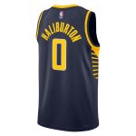 NBA unisex indiana pacers tyrese haliburton nike navy swingman jersey – icon edition Collection - Official Jerseys & Hats | NBA Store