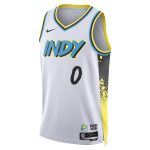 NBA unisex indiana pacers tyrese haliburton nike white 202425 swingman player jersey – city edition Collection - Official Jerseys & Hats | NBA Store