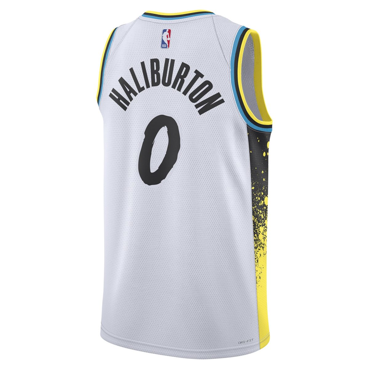 NBA unisex indiana pacers tyrese haliburton nike white 202425 swingman player jersey – city edition Collection - Official Jerseys & Hats | NBA Store