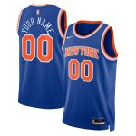 NBA unisex new york knicks nike blue swingman custom jersey – icon edition Collection - Official Jerseys & Hats | NBA Store