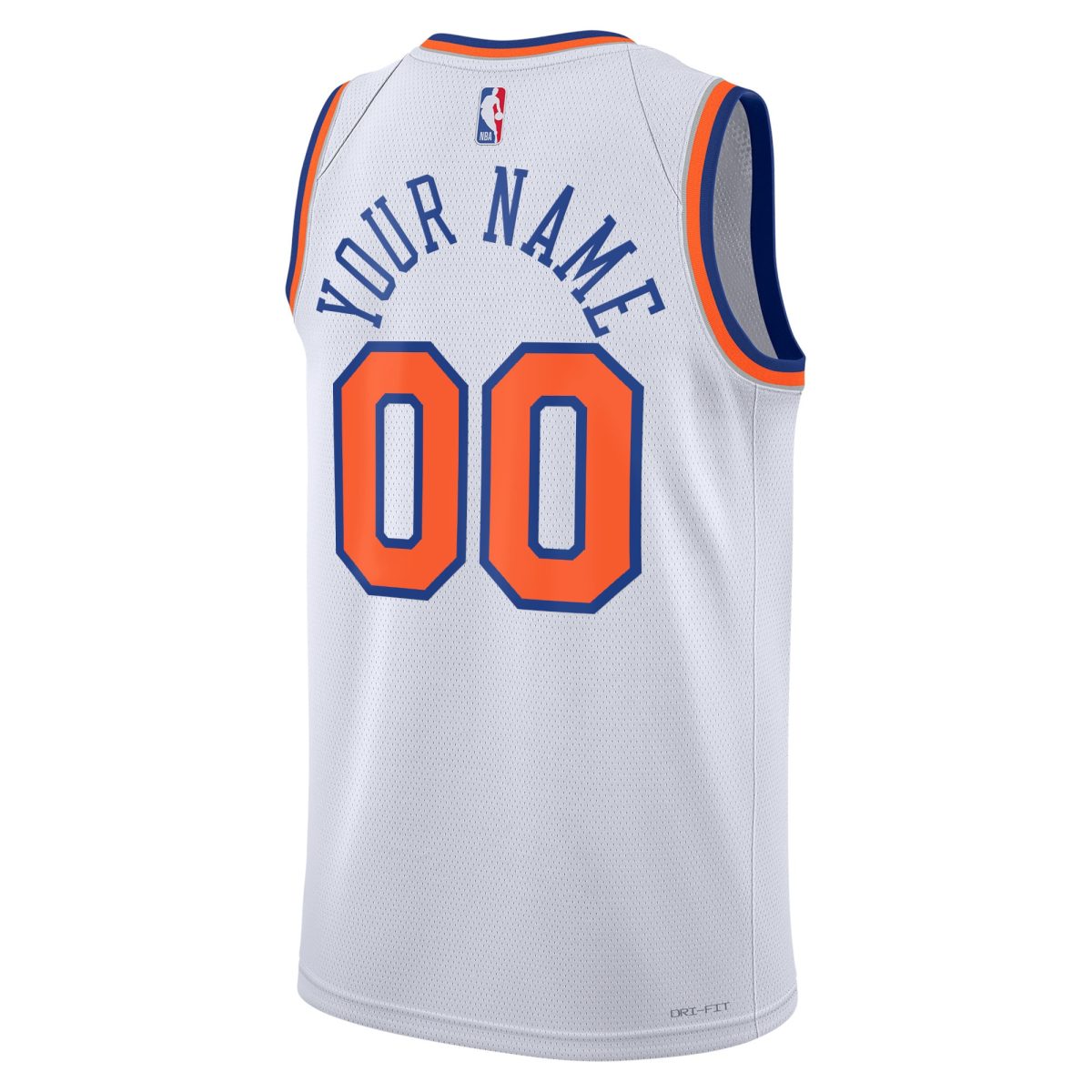 NBA unisex new york knicks nike white swingman custom jersey – association edition Collection - Official Jerseys & Hats | NBA Store