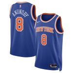 NBA unisex new york knicks og anunoby nike blue swingman jersey – icon edition Collection - Official Jerseys & Hats | NBA Store