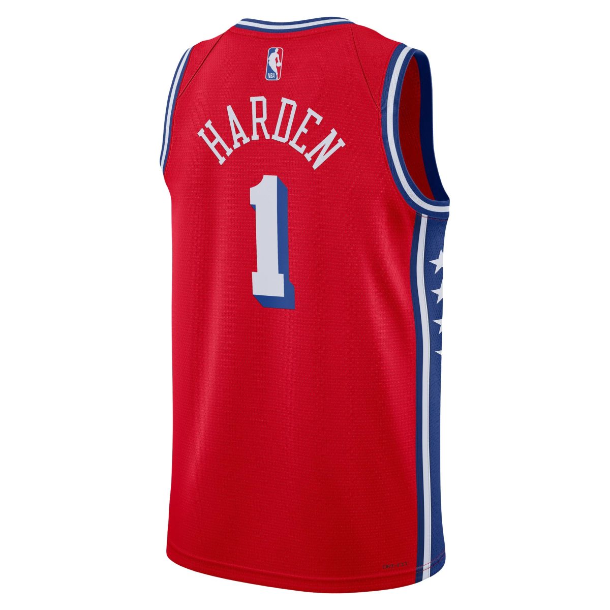 NBA unisex philadelphia 76ers james harden jordan brand red swingman jersey – statement edition Collection - Official Jerseys & Hats | NBA Store