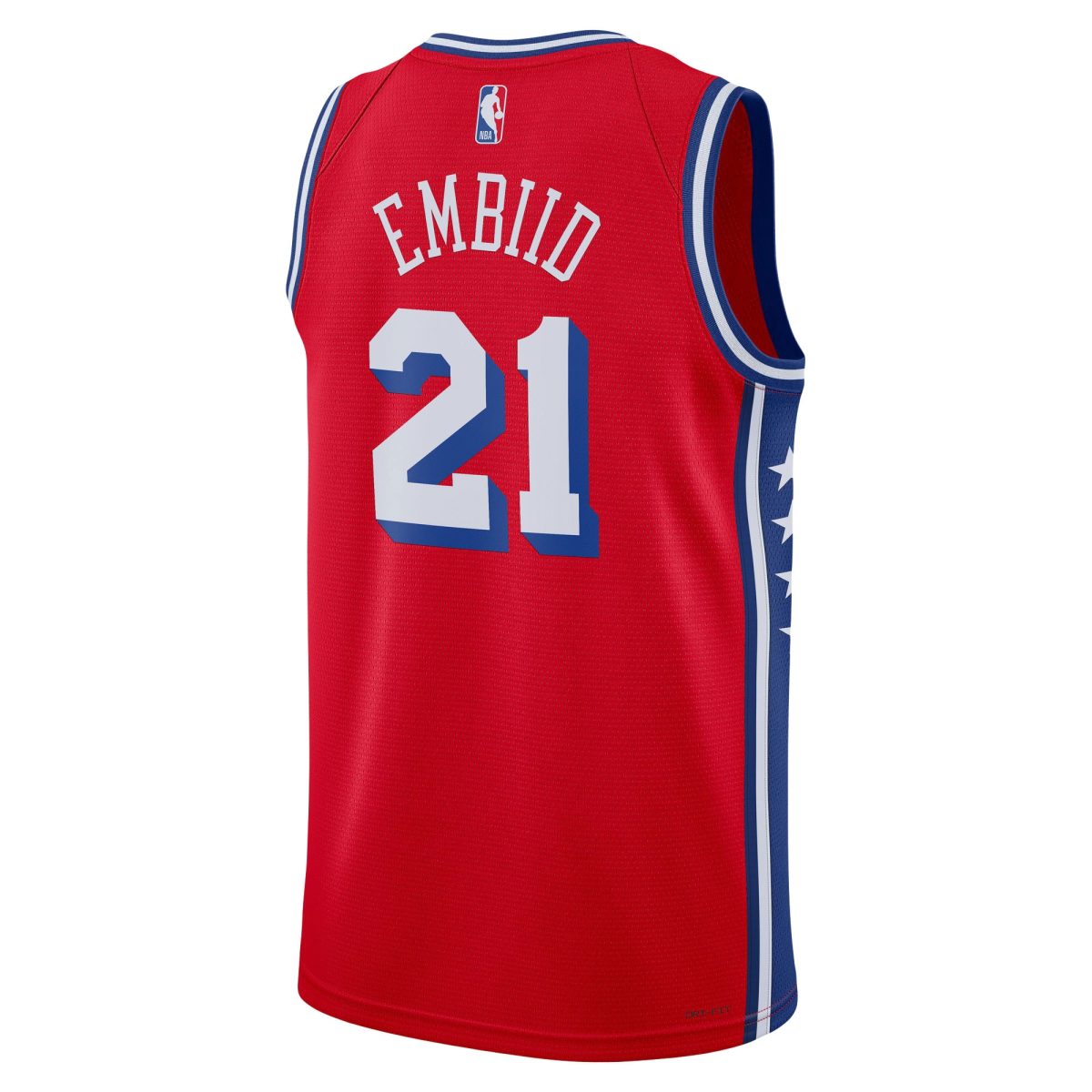 NBA unisex philadelphia 76ers joel embiid jordan brand red swingman jersey – statement edition Collection - Official Jerseys & Hats | NBA Store