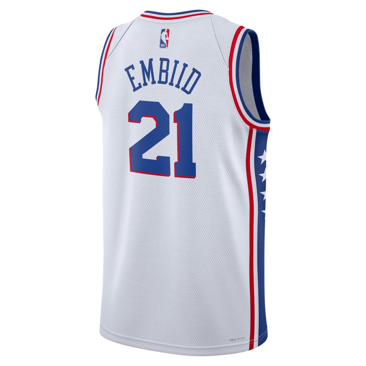 NBA unisex philadelphia 76ers joel embiid nike white swingman jersey – association edition Collection - Official Jerseys & Hats | NBA Store