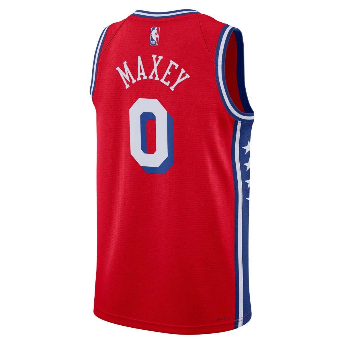 NBA unisex philadelphia 76ers tyrese maxey jordan brand red swingman jersey – statement edition Collection - Official Jerseys & Hats | NBA Store