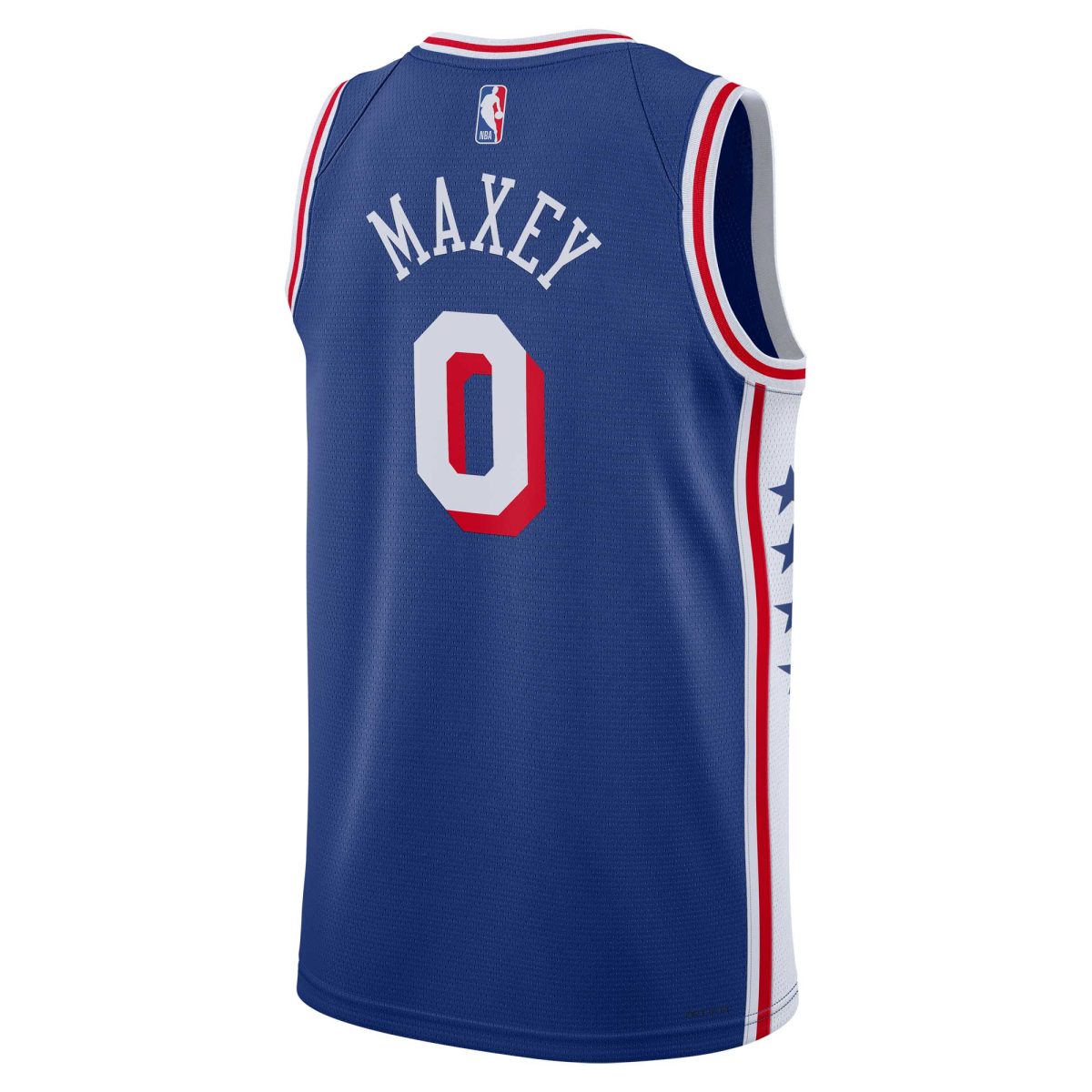 NBA unisex philadelphia 76ers tyrese maxey nike royal swingman jersey – icon edition Collection - Official Jerseys & Hats | NBA Store