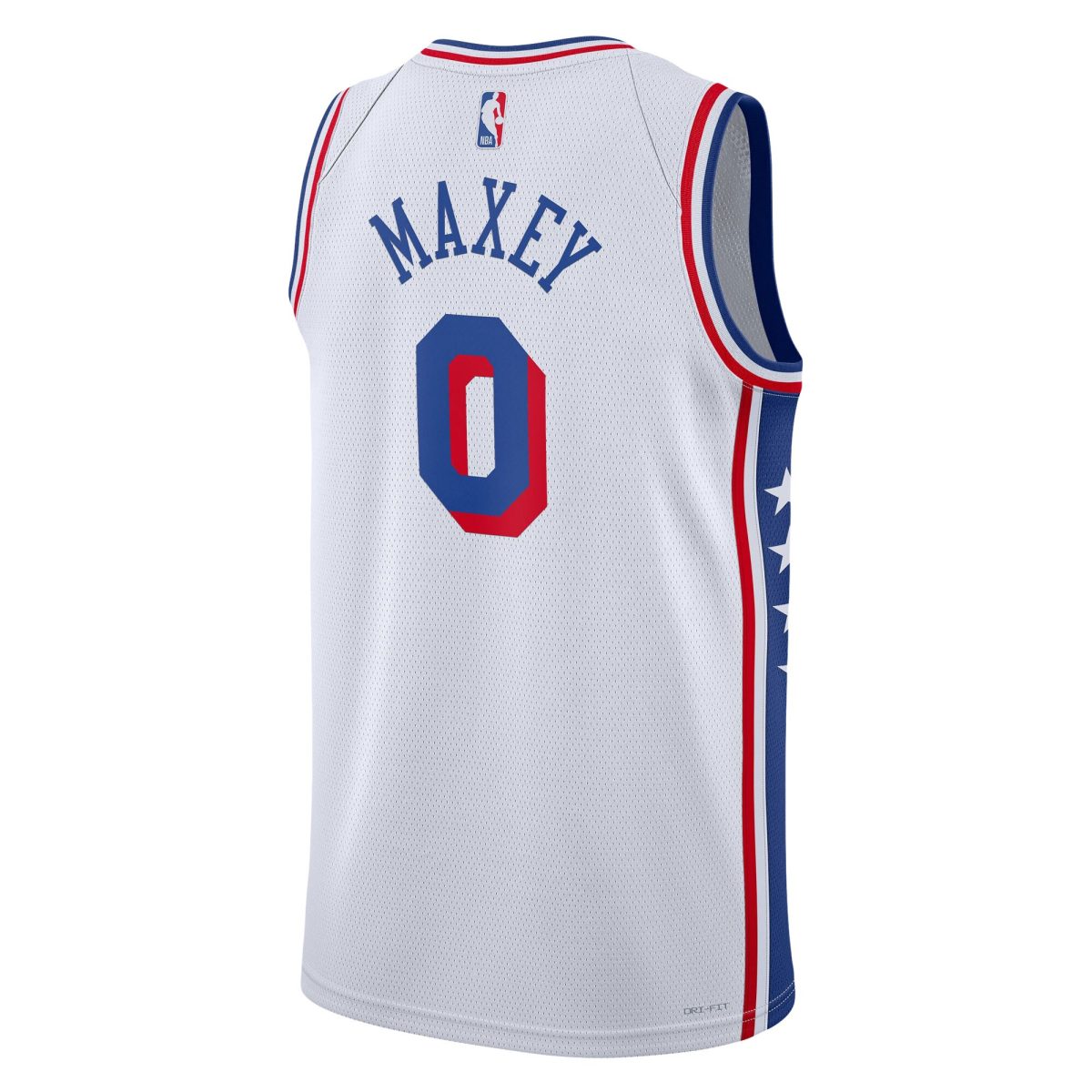 NBA unisex philadelphia 76ers tyrese maxey nike white swingman jersey – association edition Collection - Official Jerseys & Hats | NBA Store