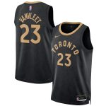 NBA unisex toronto raptors fred vanvleet nike black 202223 swingman jersey – city edition Collection - Official Jerseys & Hats | NBA Store