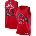 NBA unisex toronto raptors fred vanvleet nike red swingman jersey – icon edition Collection - Official Jerseys & Hats | NBA Store