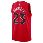 NBA unisex toronto raptors fred vanvleet nike red swingman jersey – icon edition Collection - Official Jerseys & Hats | NBA Store