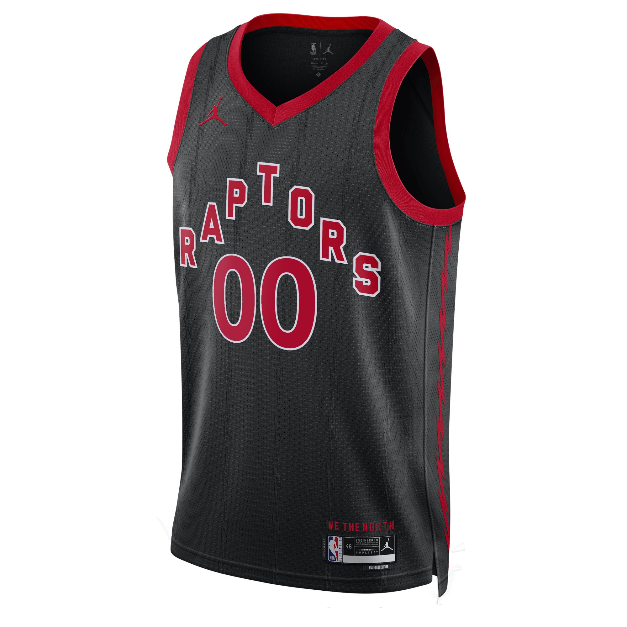 NBA unisex toronto raptors jordan brand black 202223 swingman custom jersey – statement edition Collection - Official Jerseys & Hats | NBA Store